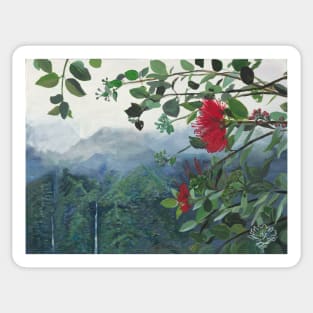 Koolau Ohia Lehua Sticker